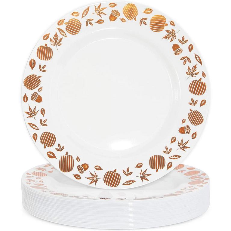 JUVALE 9IN DISPOSABLE PLATES 24PK