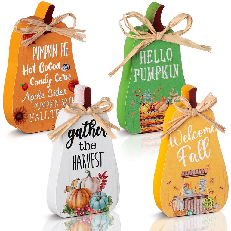 JETEC 4PC FALL DECORATIONS