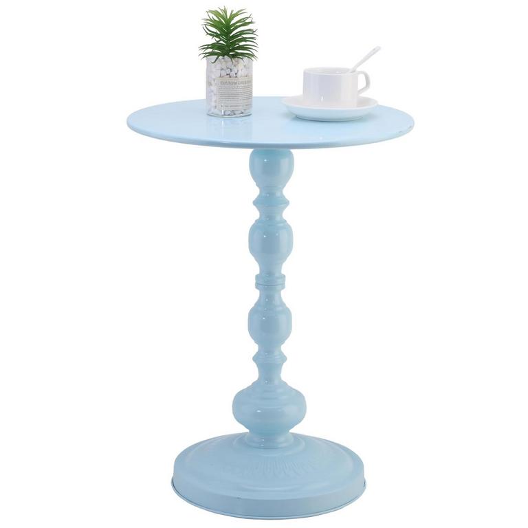 QENUIITEA BLUE END TABLE