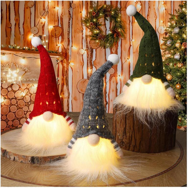 JUEGOAL 9IN LIGHTED GNOMES