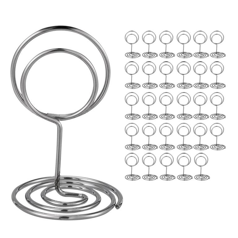 30PK TABLE CARD HOLDERS