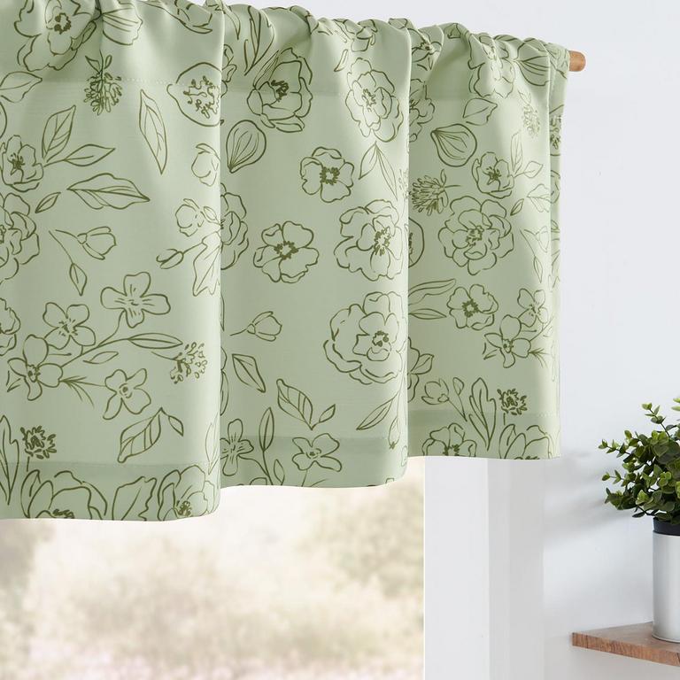 JINCHAN 50IN X 16IN VALANCE 