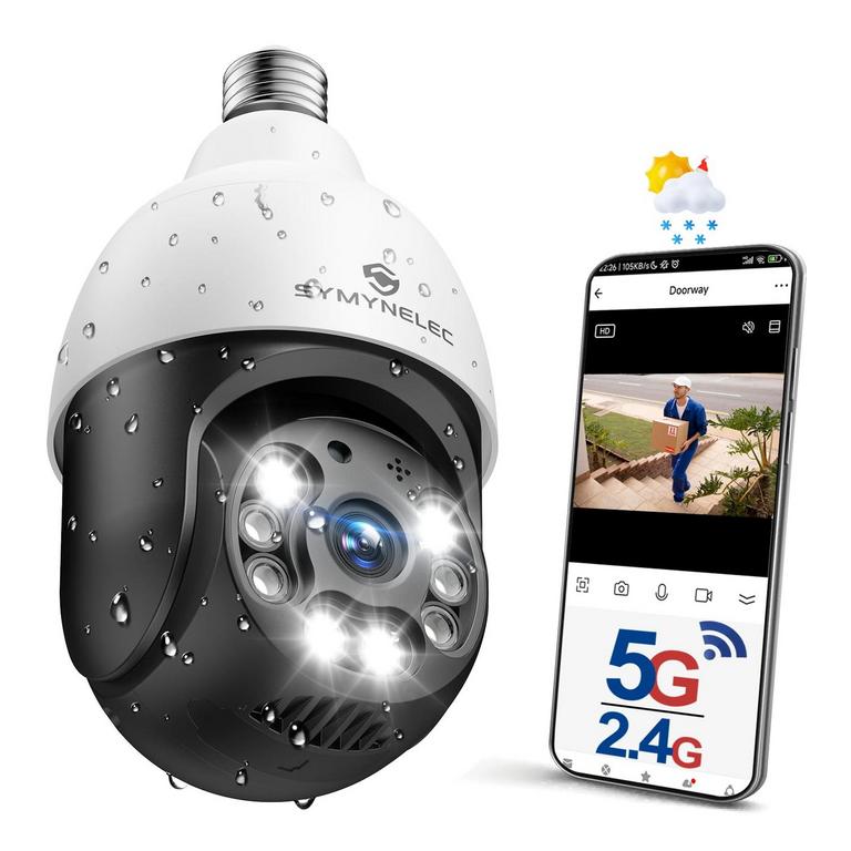 LIGHT BULB SECURITY CAMERA