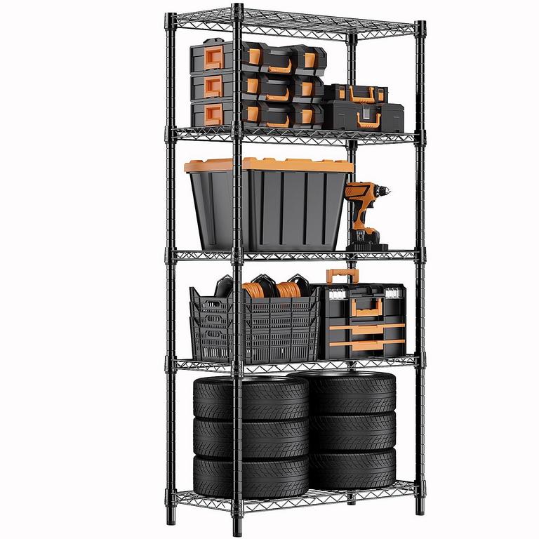 M MZG 5TIER SHELVING UNIT