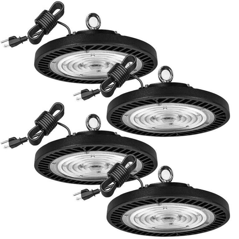 LINGWARM 300W UFO LED LIGHT 4PK