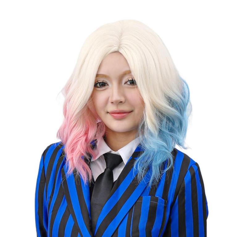 MUPUL PINK BLUE WIG ADULT