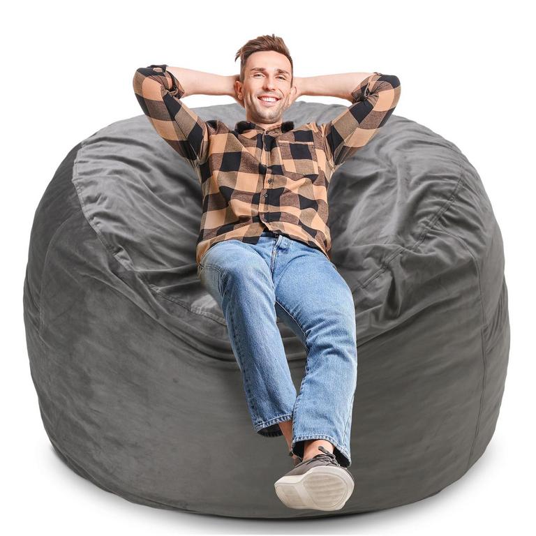 HOMGUAVA 4FT BEAN BAG CHAIR