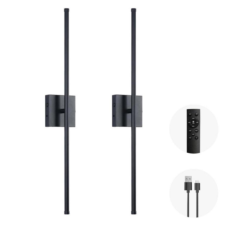 MORPHOLIFE 28.3IN LED WALL LAMPS 2PK