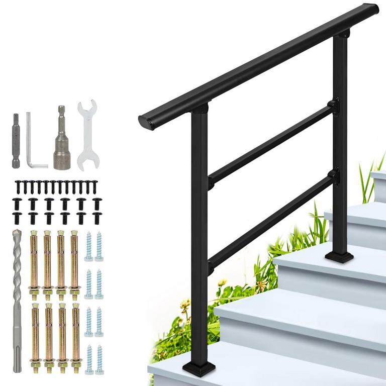 CELYND 3-STEP RAILING BLACK