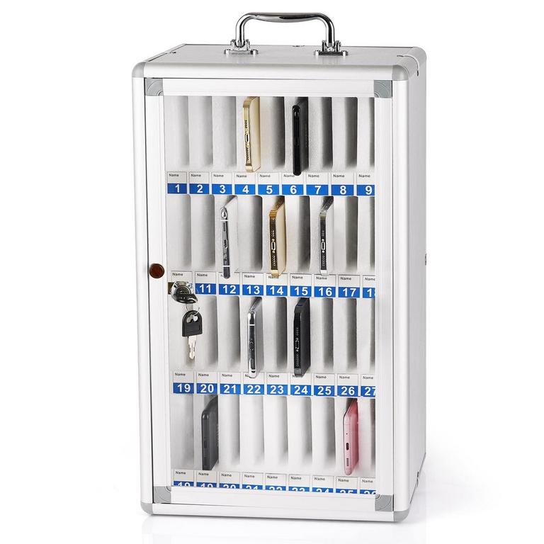 OZZPTUU PHONE STORAGE CABINET 36-SLOT