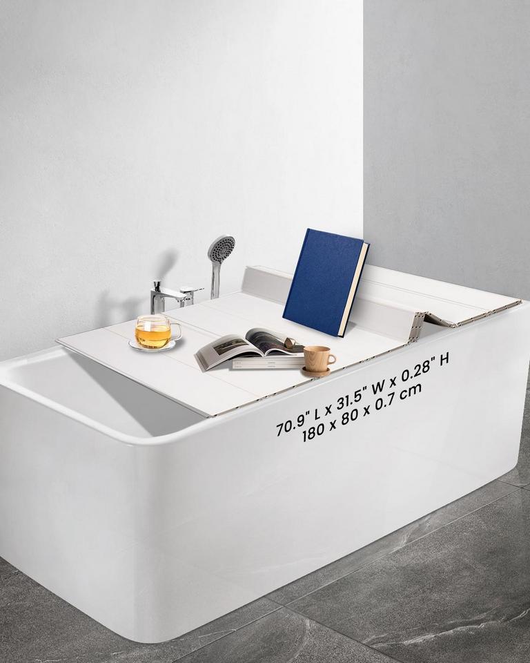 EZCASCH FOLDABLE BATH TRAY