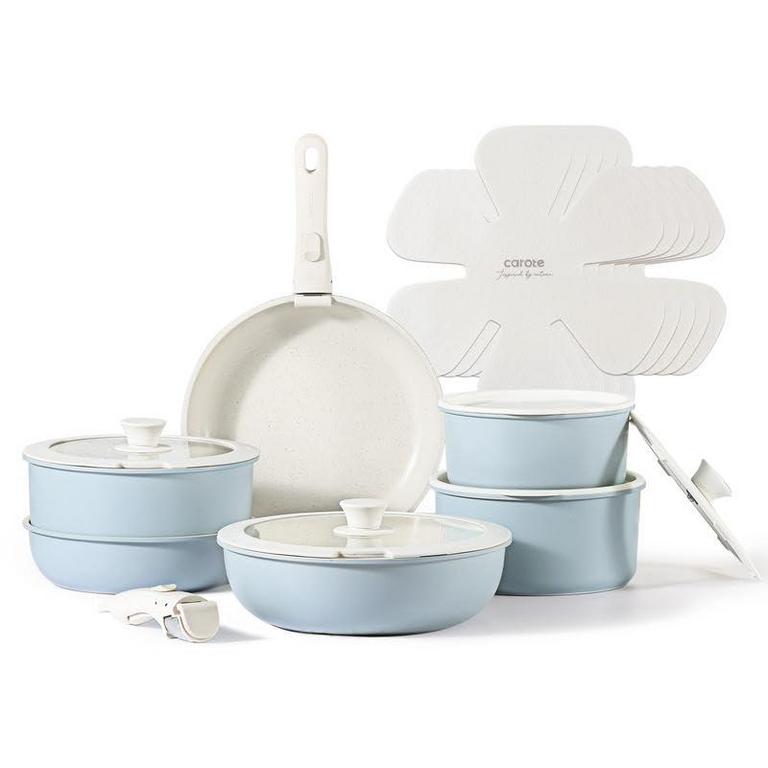 CAROTE 18PCS COOKWARE SET