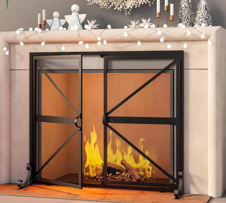 FIRE BEAUTY FIREPLACE SCREEN