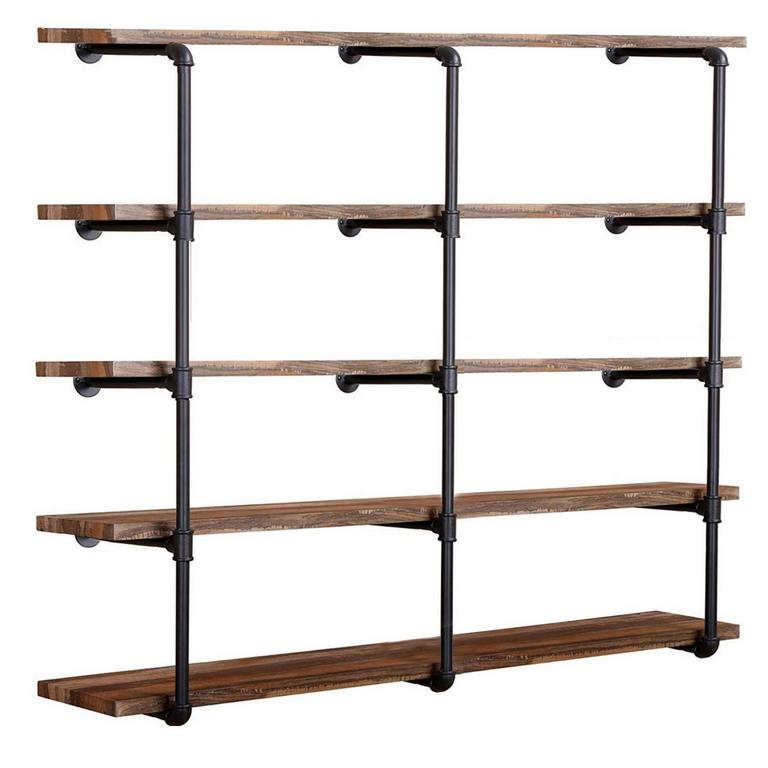 TIANMAN 52IN IRON PIPE SHELF