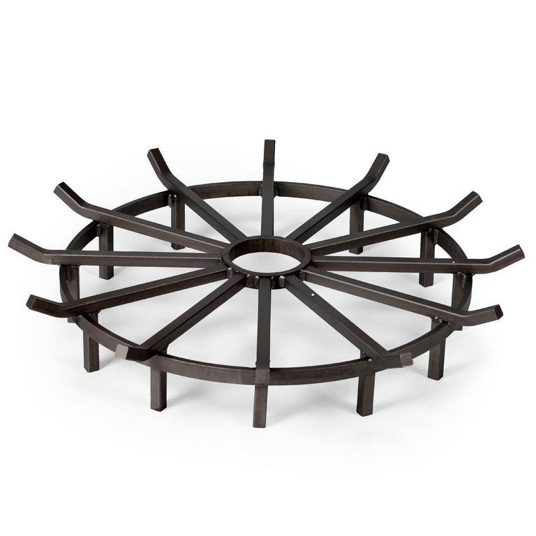 TITAN GREAT OUTDOORS 32IN WAGON WHEEL FIRE GRATE