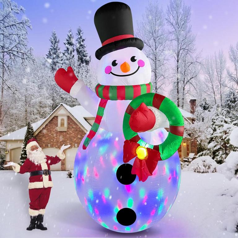 12FT INFLATABLES SNOWMAN