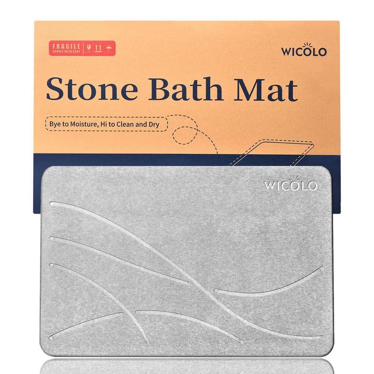 WICOLO STONE BATH MAT