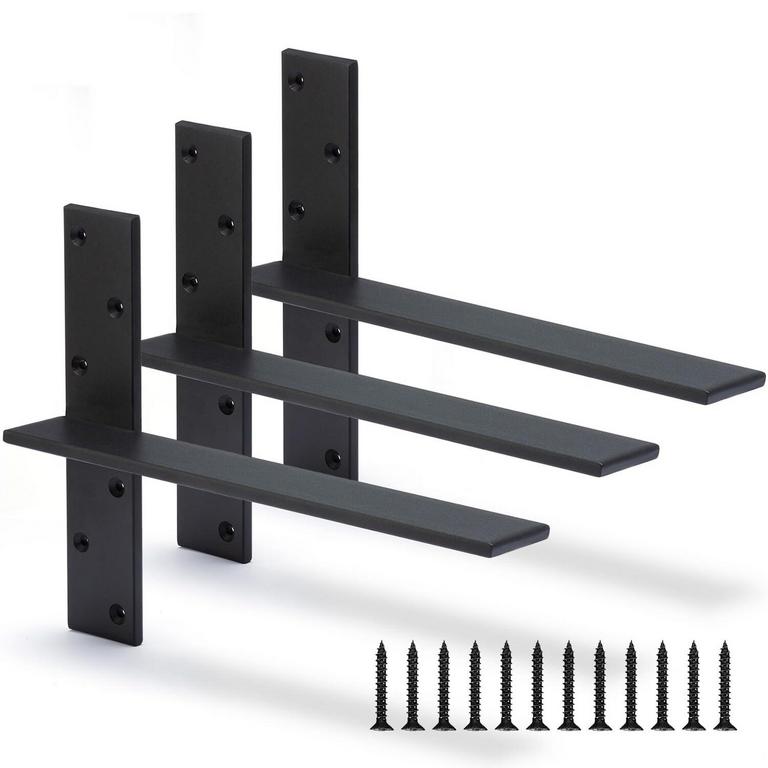 HARDOW FLOATING SHELF BRACKETS 18IN 3PK
