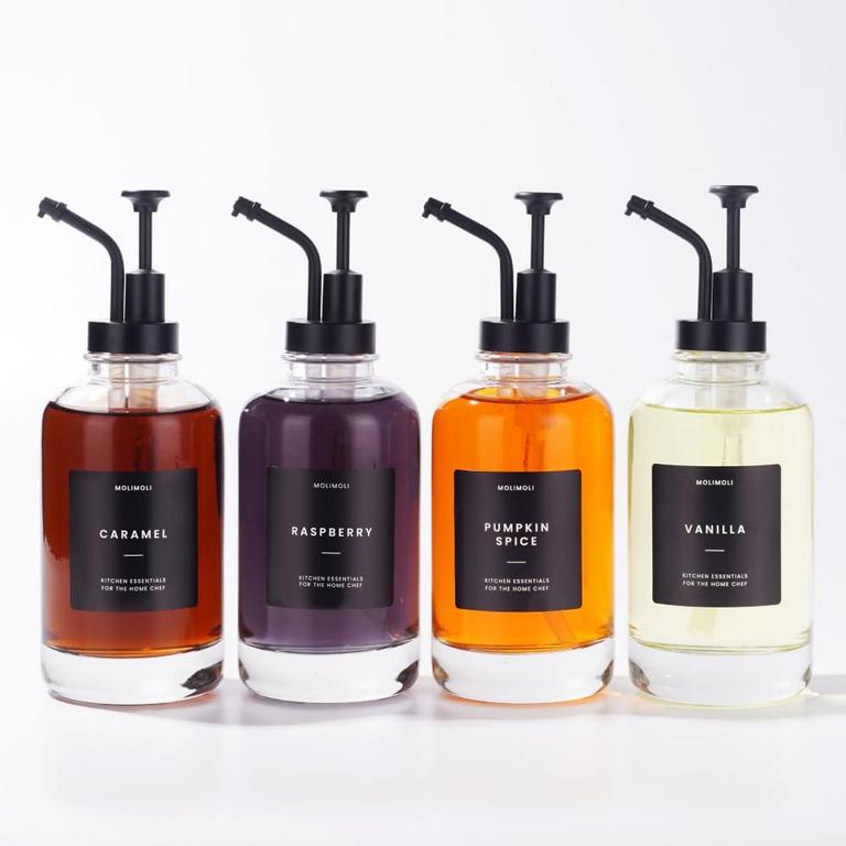 COFFEE SYRUP DISPENSER SET