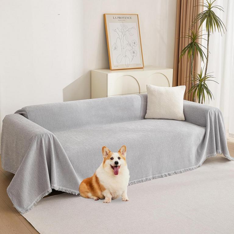 MYSKY HOME SOFA COVER 91IN X 134IN