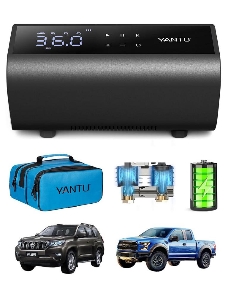 DUAL CYLINDER TIRE INFLATOR