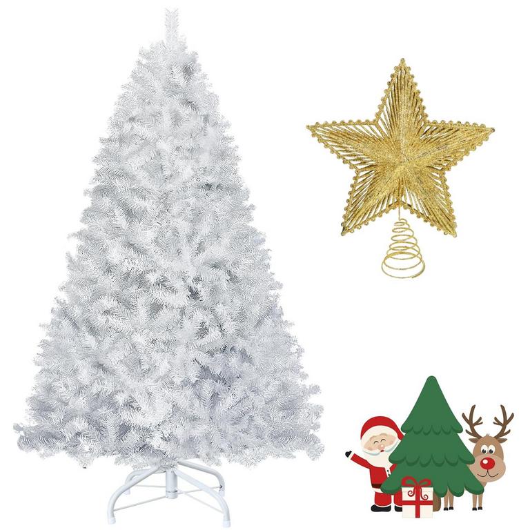 LUMANIOUS 7.5FT WHITE TREE