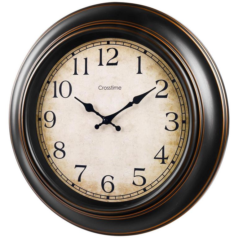 CROSSTIME 18IN WALL CLOCK