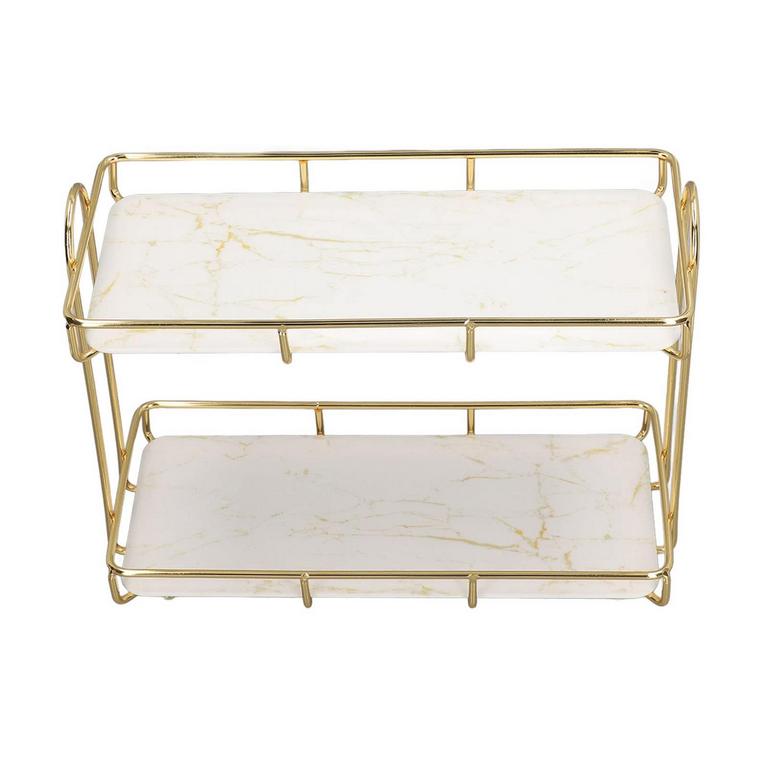 TISSTING 2 TIER SHELF 31IN