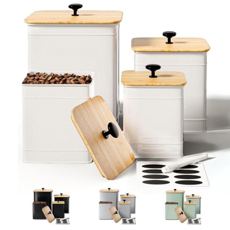 HB DESIGN CO KITCHEN CANISTER 4PK