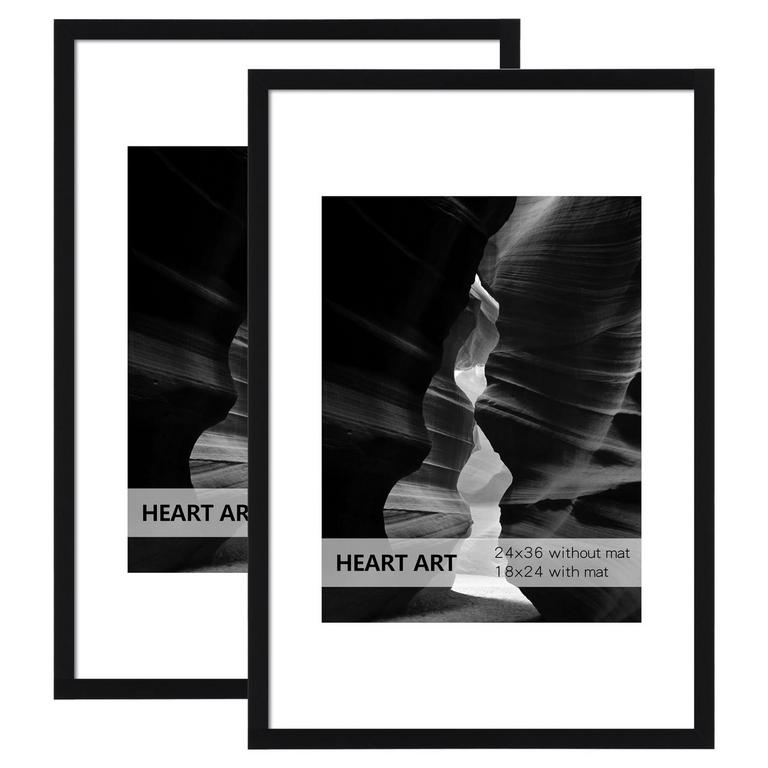 HEART ART 24INX36IN FRAMES