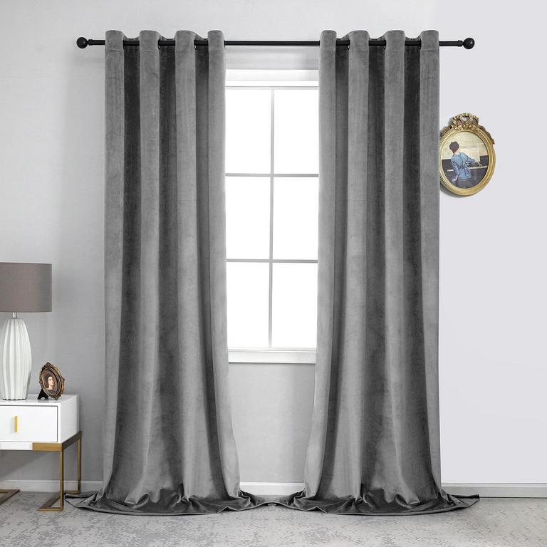VELVET BLACKOUT CURTAINS