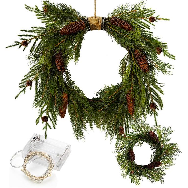 NATURES MIMIC 24IN WREATH