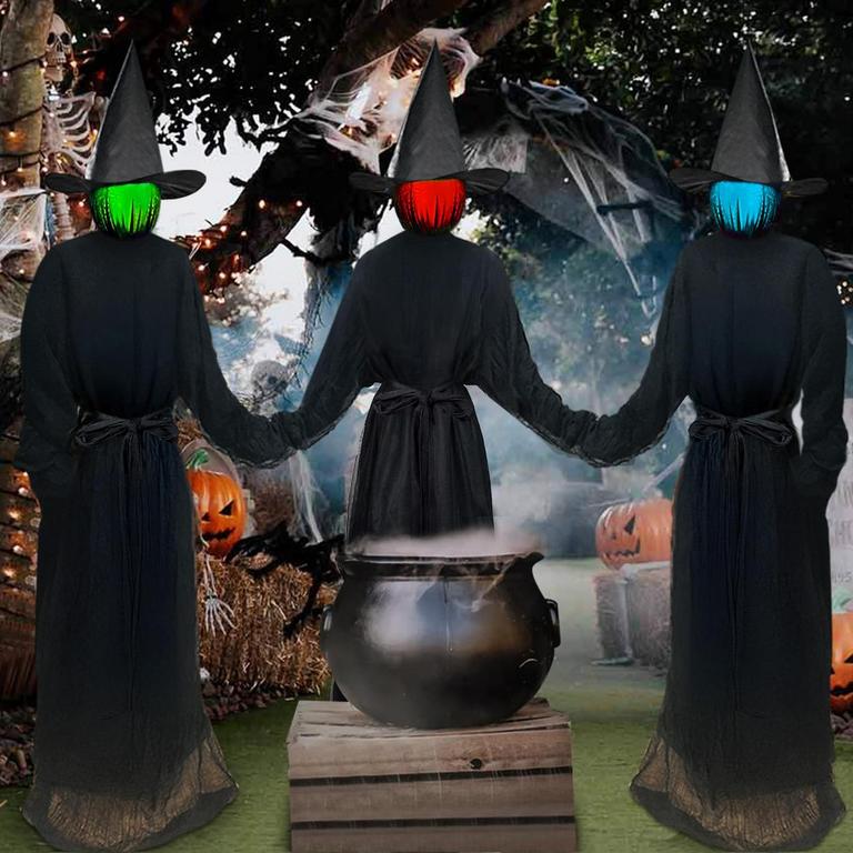ORIENTAL CHERRY HALLOWEEN WITCH DECOR