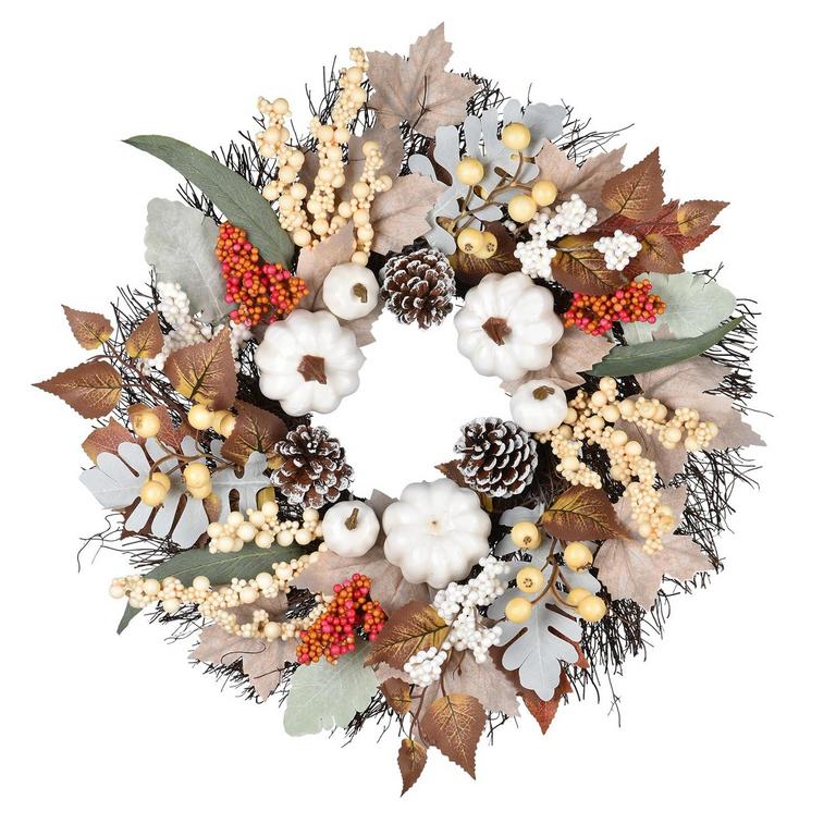 DEARHOUSE 20IN FALL WREATH