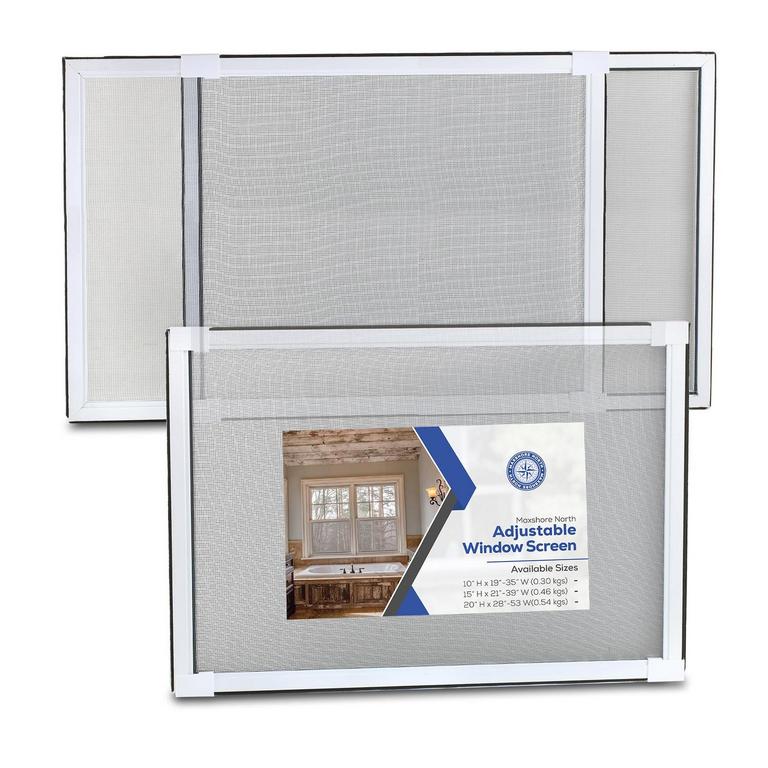 MAXSHORE WINDOW SCREENS 2PK