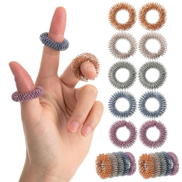 MR. PEN SPIKY SENSORY RINGS 10PK