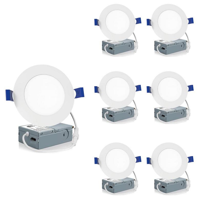 6PK 4IN RECESSED LIGHTS