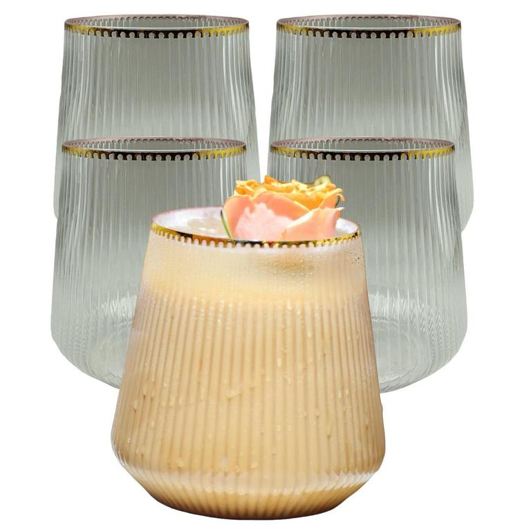 36CT PLASTIC WINE GLASSES