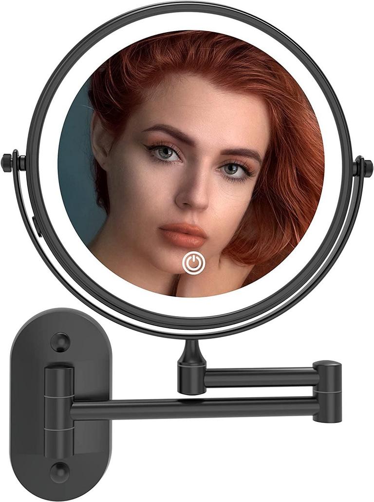 FIXSEN 8IN LIGHTED MAKEUP MIRROR