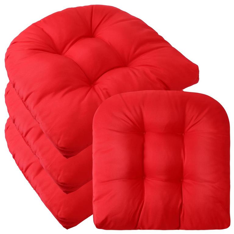 BARYDAT CUSHIONS 18.9IN RED 4PK