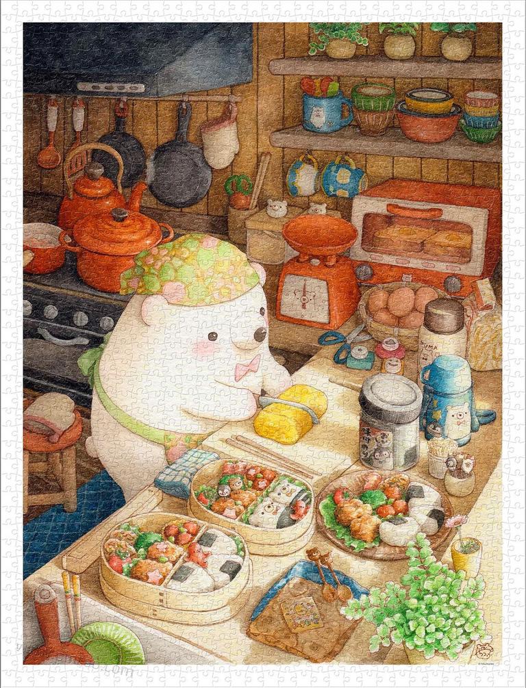 1200-PIECE LOVE LUNCH PUZZLE