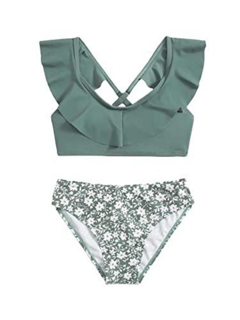 SOLY HUX FLORAL BIKINI SET