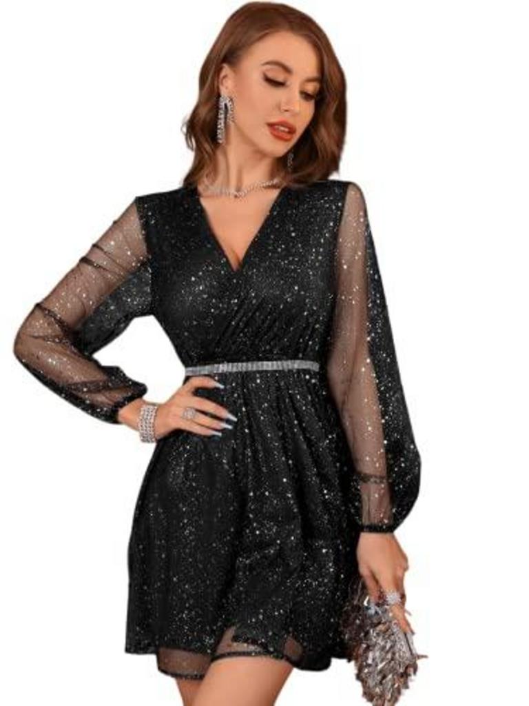 FLOERNS XL BLACK DRESS