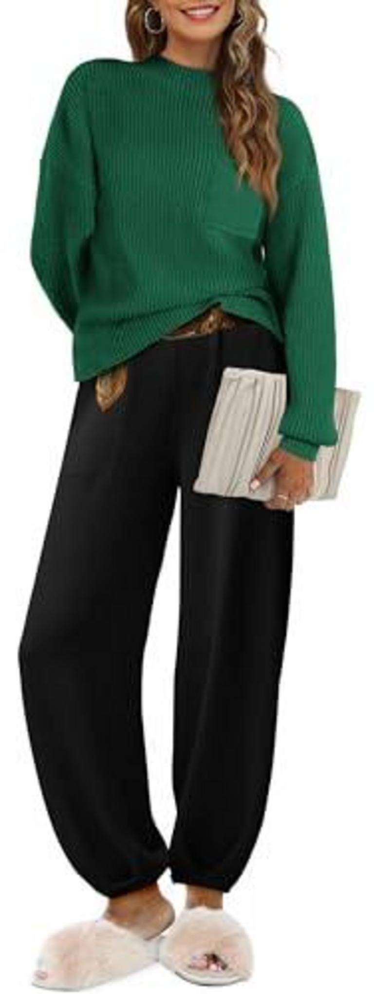 XIEERDUO L SWEATER SET