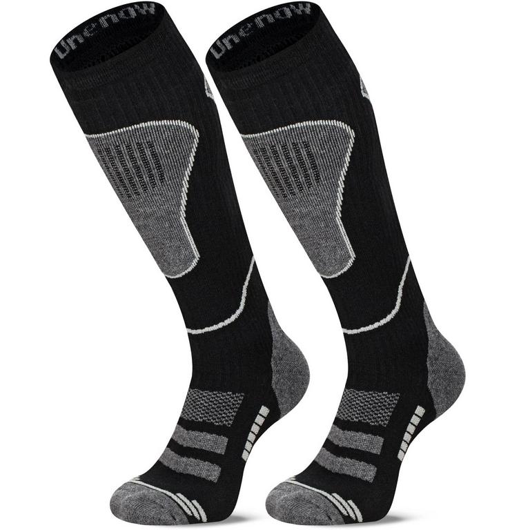 2PR XL WOOL SKI SOCKS
