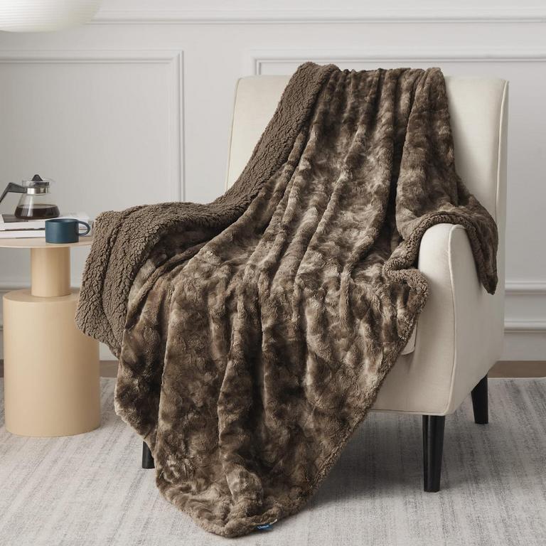BEDSURE TWIN FUZZY BLANKET