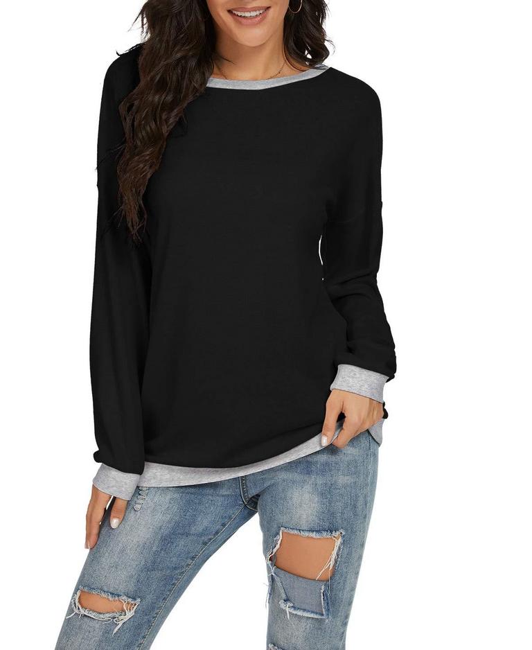 JINKESI TUNIC TOP BLACKXLARGE