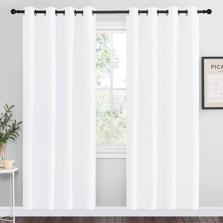 NICETOWN WHITE DRAPERIES
