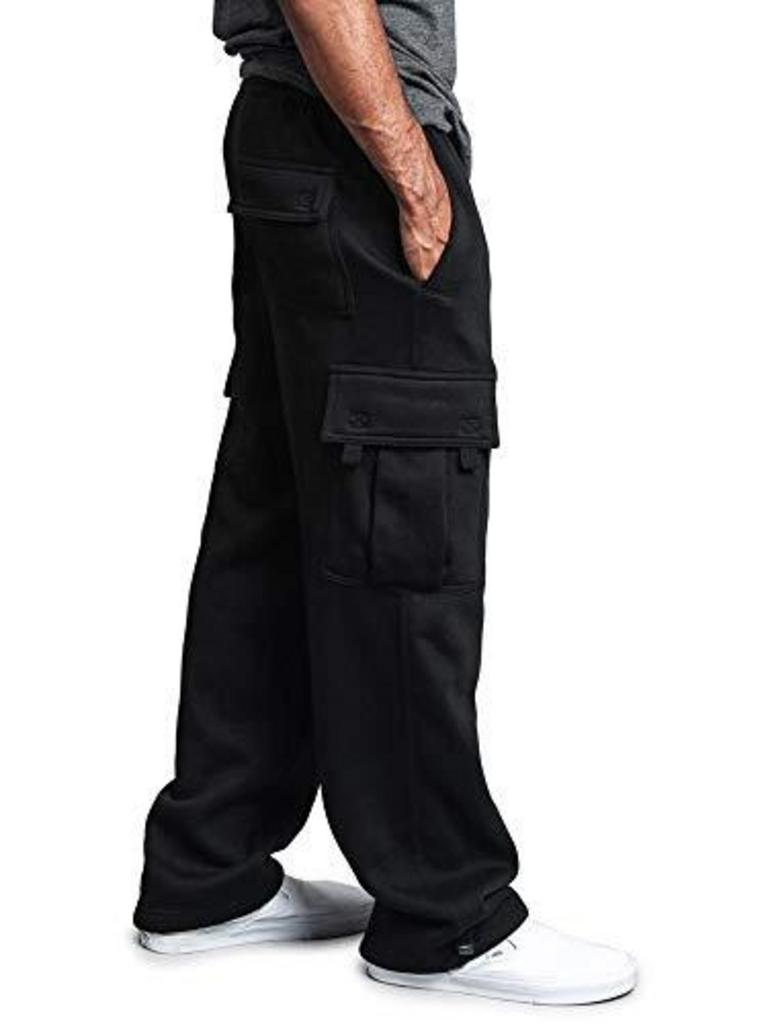 G-STYLE USA L BLACK PANTS