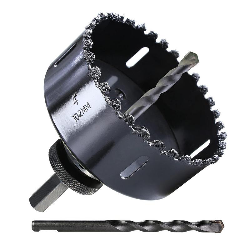 4IN CARBIDE GRIT HOLE SAW